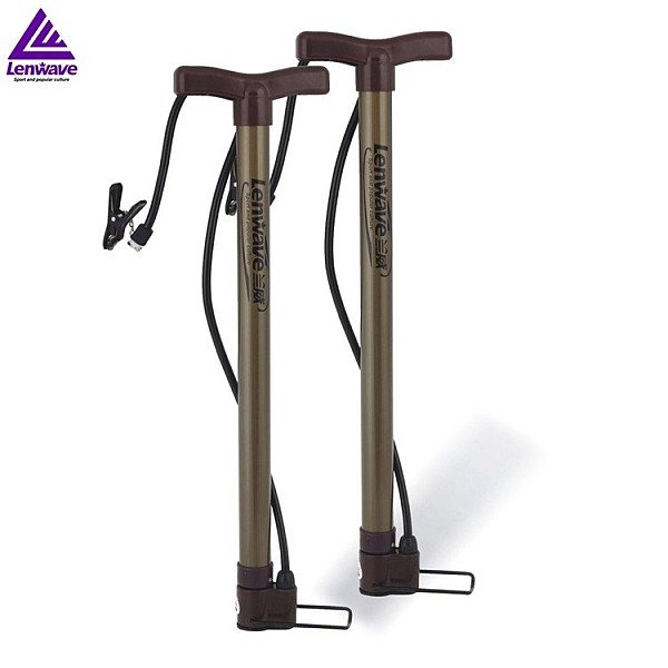 משאבה עומדת מקצועית ידנית לאופניים LENWAVE