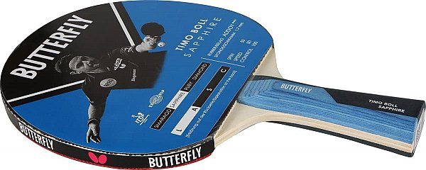מחבט פינג פונג טניס שולחן בטרפליי BUTTERFLY Timo Boll SAPPHIRE