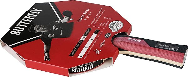 מחבט פינג פונג טניס שולחן בטרפליי BUTTERFLY Timo Boll RUBY