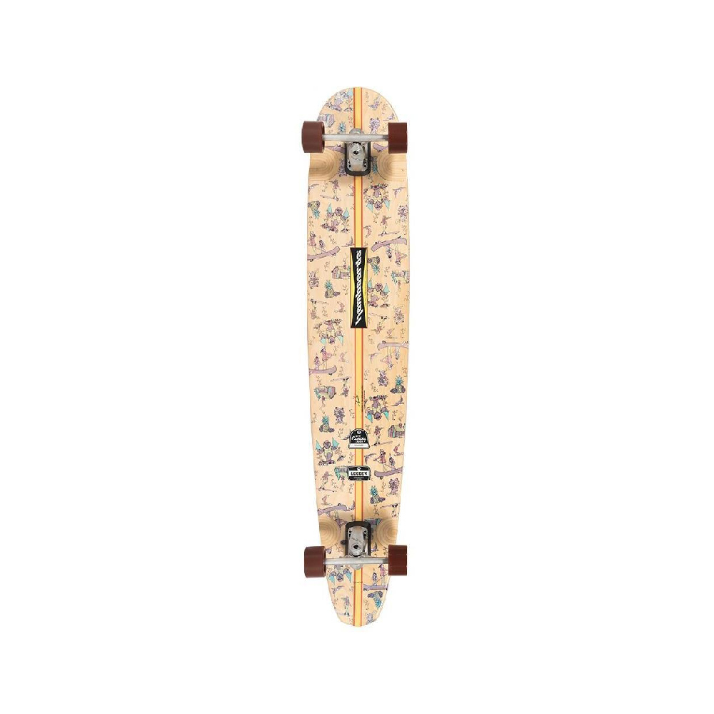 Hamboards סקייטבורד המבורד "60 Logger Walnut דגם FS-6028