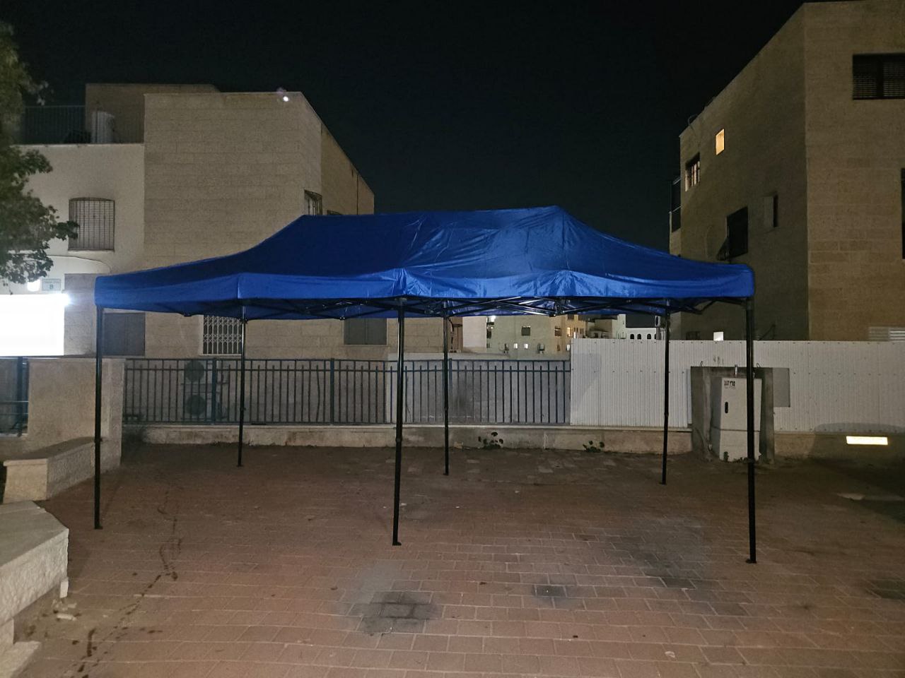 אוהל גזיבו 6*3 ללא קירות