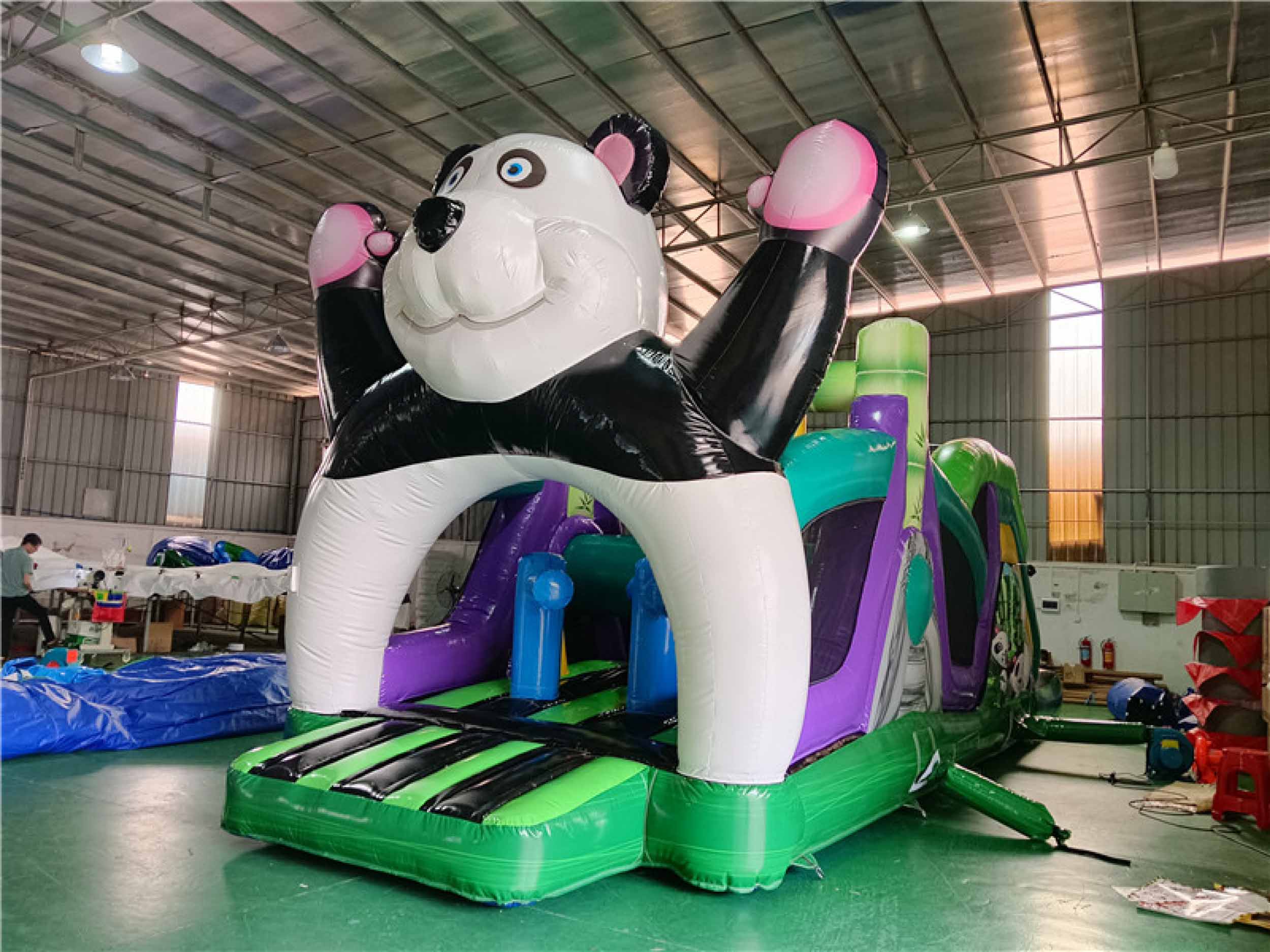 מתקן קפיצות מסלול מכשולים פנדה CHOB1282 + תיק נשיאה