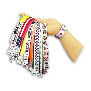 צמידי יד לאירועים נייר ®Tyvek טייבק – בהדפסה צבעונית