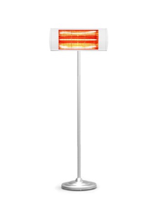 תנור אינפרא אדום כולל סטנד כסוף | דגם TITAN WIDE 2000W | נירוסטה