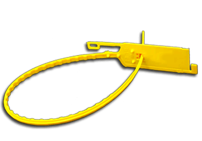 סוגר ביטחון פלסטיק LONG SEAL 6X420 mm כמות 1000 יח’