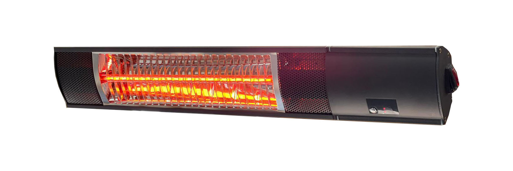 תנור אינפרא אדום כולל שלט | דגם ZEUS PREMIUM 2000W | שחור מט