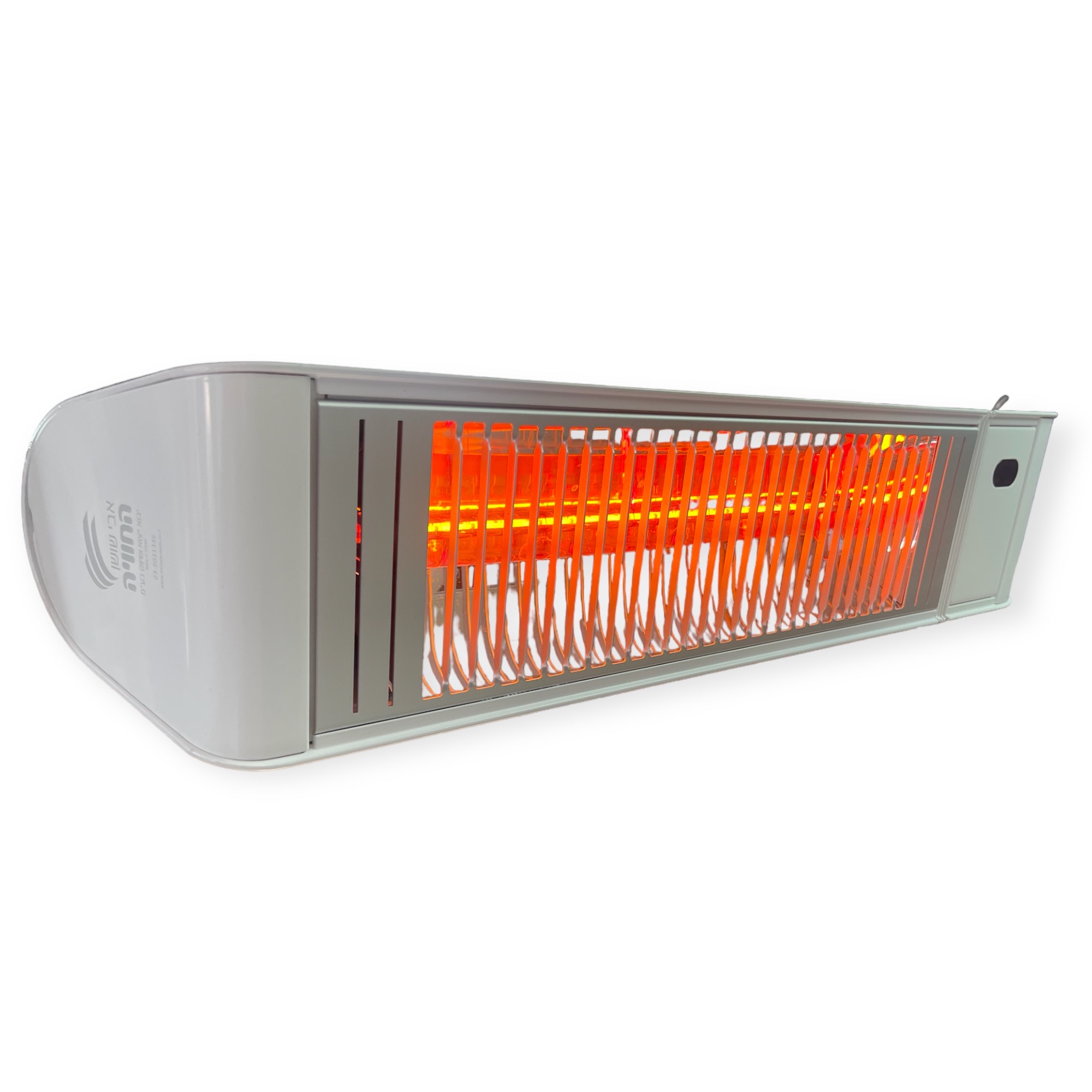 תנור אינפרא אדום כולל שלט | דגם Volcan premium 2000W | לבן מט
