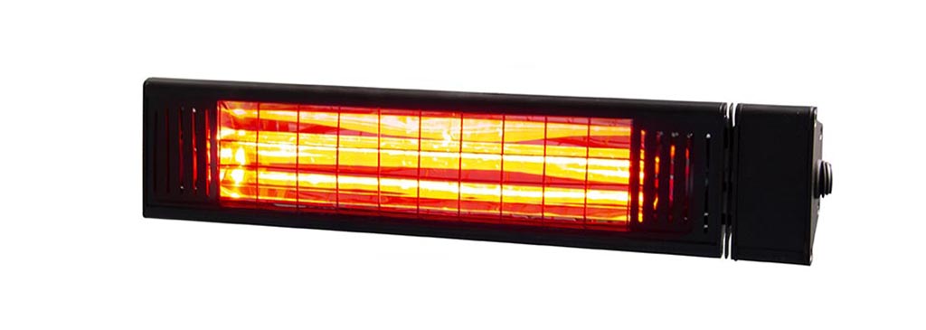 תנור חימום אינפרא אדום NEPTUNE 1000W שחור מט