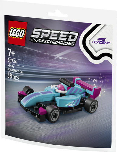 לגו ספיד - מיני מכונית F1 ACADEMY (30734)