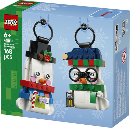 LEGO לגו קישוטי איש שלג 40812 דגם 60040812