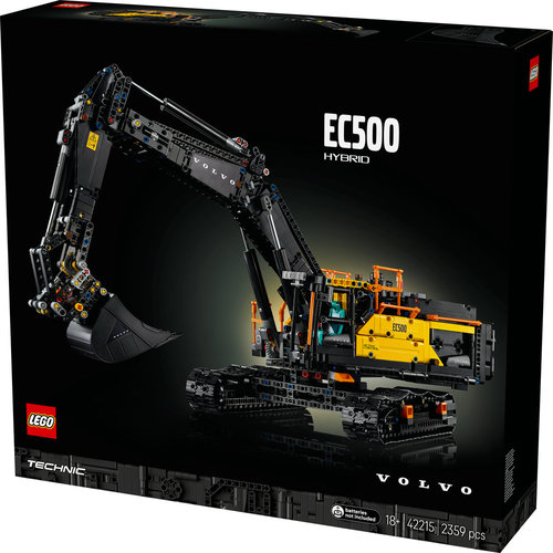 לגו טכני - מחפר VOLVO EC500 HYBRID (42215)