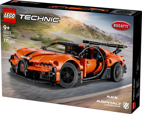 לגו טכני - היפר מכונית BUGATTI CHIRON PUR SPORT 42222