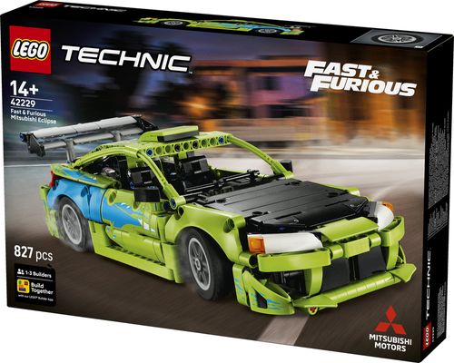 לגו טכני - מכונית Fast and Furious Mitsubishi Eclipse (42229)