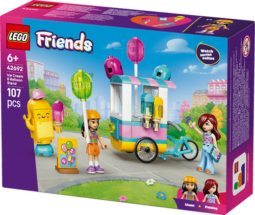 לגו חברות - דוכן גלידה ובלונים 42692