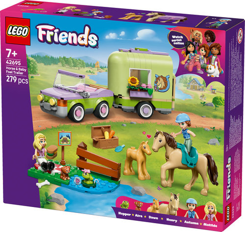 לגו חברות - קרוואן עם סוס וסייח 42695