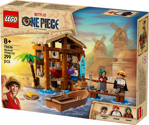 לגו ONE PIECE - בקתה בכפר טחנת הרוח 75636