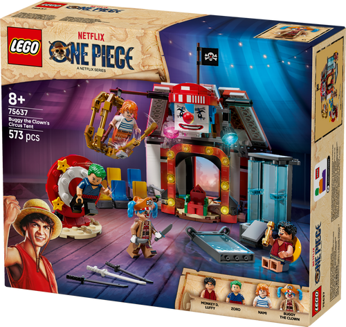 לגו ONE PIECE - אוהל הקרקס של באגי הליצן 75637